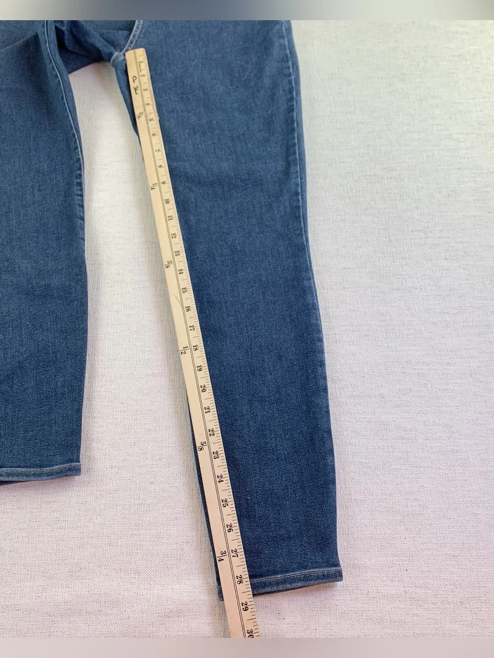 EVERLANE women's The Way High Skinny lean to Organic Cotton size 30 regular